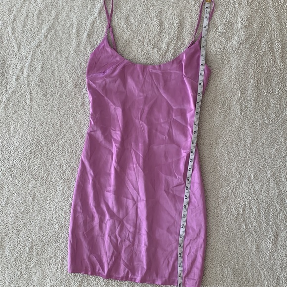 Oh Polly | Sitting Pretty In Satin Dress - Picture 5 of 6